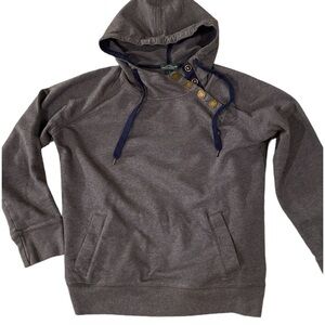 Lauren Ralph Lauren Hooded Pullover Sweatshirt- size Large